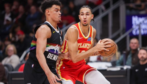 Less productive, Zacharie Risacher takes solace in the Hawks’ record