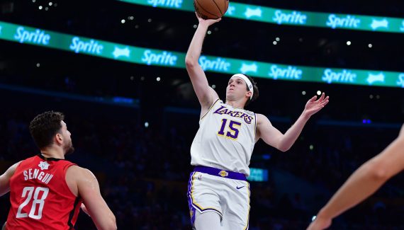 About a month off for Austin Reeves…