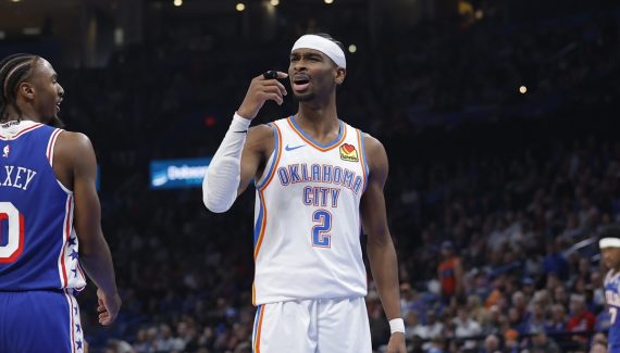 The Thunder continue their march forward against the Sixers