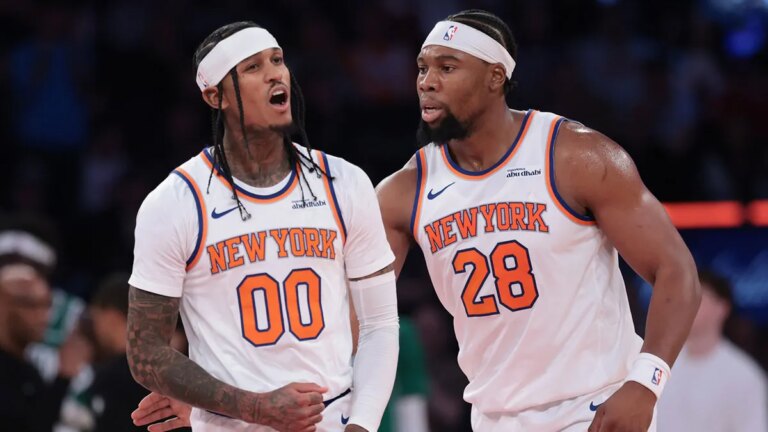 Mike Breen goes 100% real on Guerschon Iabusele after a brutal sequence