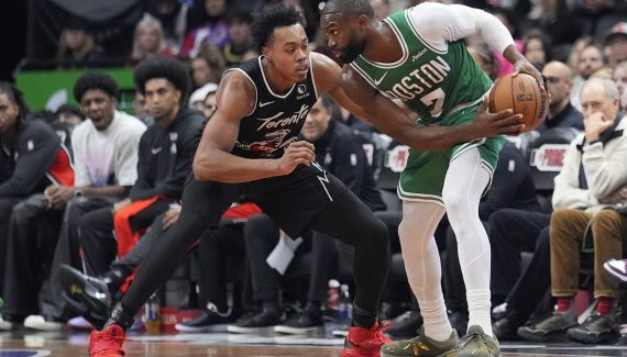 Despite a wild comeback, the Raptors drop Boston