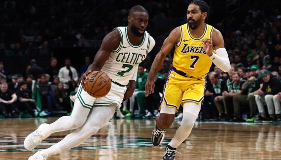 Celtics slap the Lakers for the 4th time in a row