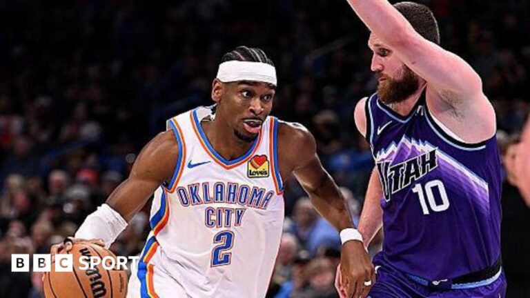 NBA: Shai Gilgeous-Alexander leads Oklahoma City Thunder to victory