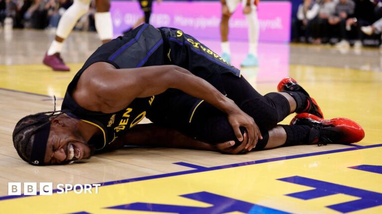 Jimmy Butler: The Golden State Warriors will play the rest of the NBA season with a torn ACL