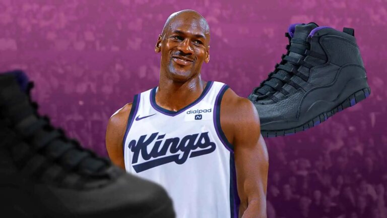 The Air Jordan 10 ‘Sacramento Kings’ was rumored to drop in December 2026