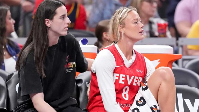 Sophie Cunningham is considering playing with Caitlin Clarke at Indiana 2025