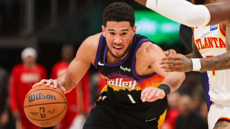Devin Booker is out at least a week with a sprained ankle