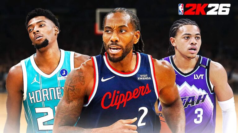 Kawhi Leonard Soars in the new NBA 2K26 ratings update