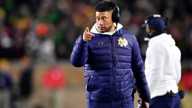Notre Dame’s Marcus Freeman has not been charged after allegations of misconduct