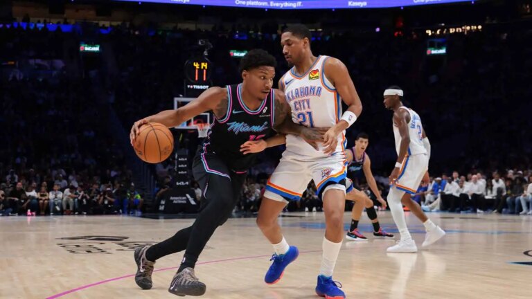 A two-way player who energized Miami in a stunning win over the Thunder