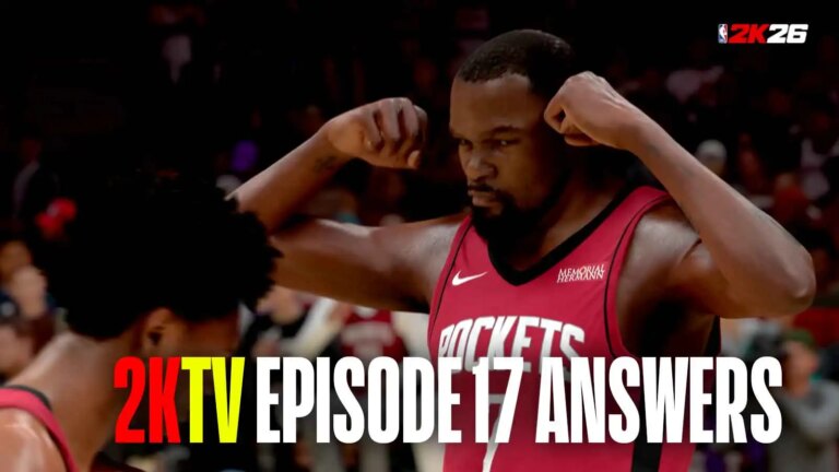 NBA 2K26 2KTV Episode 17 Answers