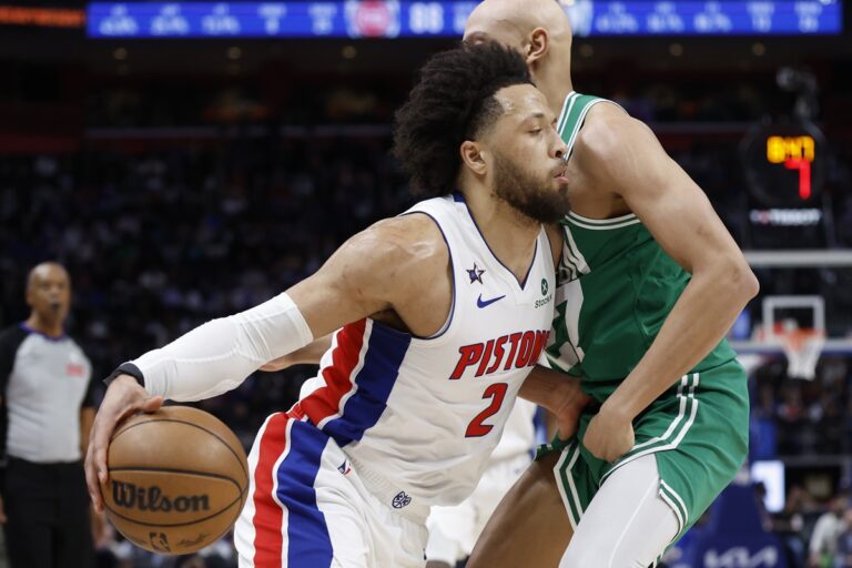 Facing the Celtics, the Pistons get a taste of spring