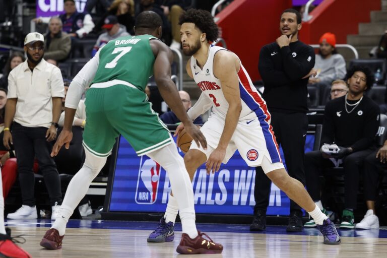 Cade Cunningham starts in the All-Star game, in a show of respect for the Pistons