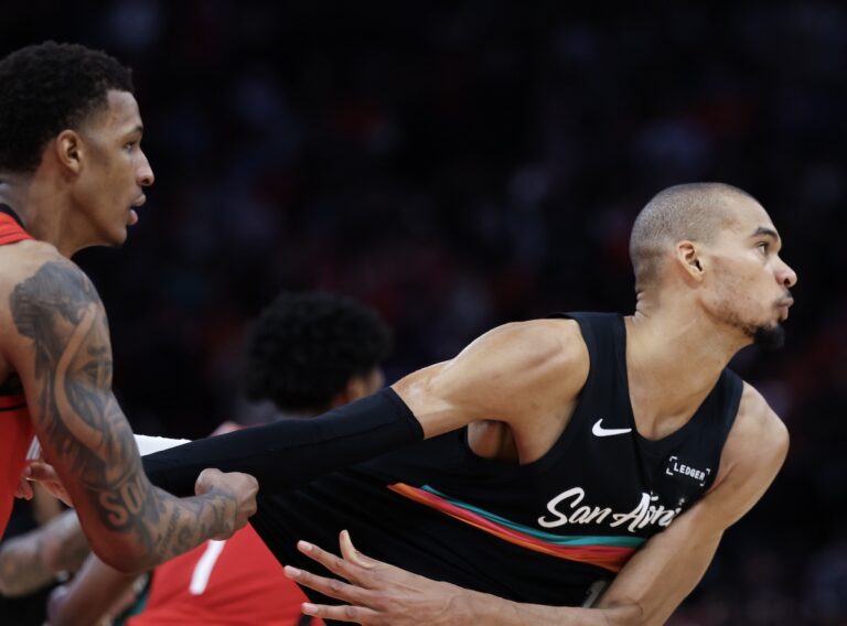 In Houston, the takeoff for “Alien” Vembanyama has been canceled