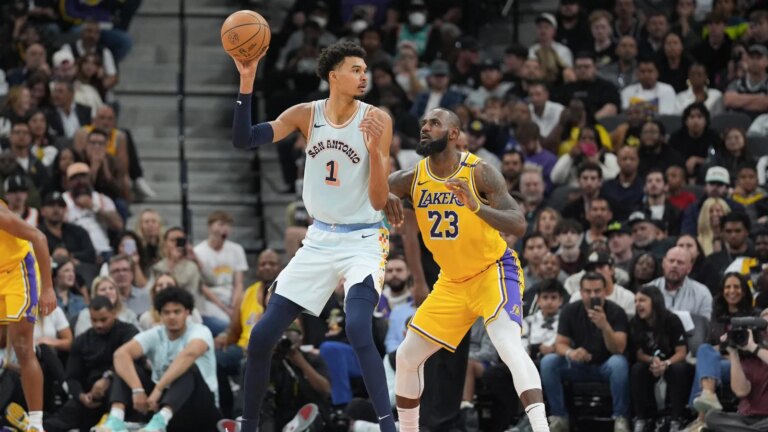 LeBron James, Victor Wembanyama on injury report for Lakers vs Spurs matchup