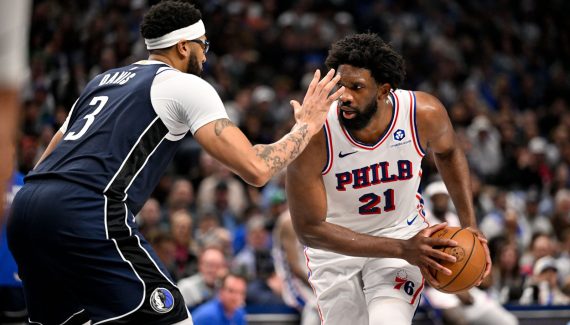 In better shape, Joel Embiid is still aiming for his first dunk