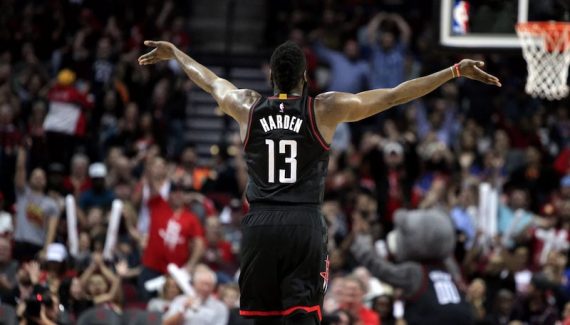 On January 31, 2018, James Harden entered the legend twice