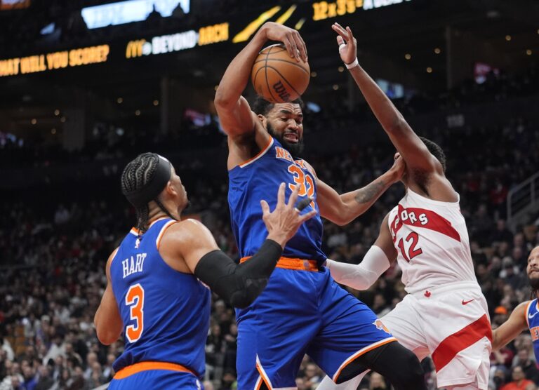 The Raptors collapse against the Knicks