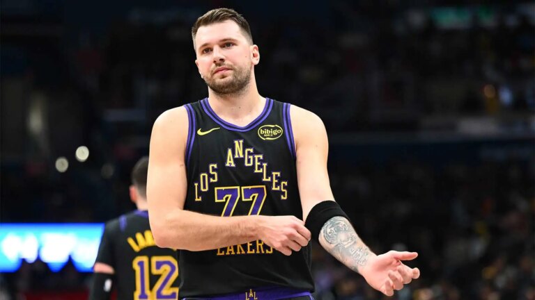 Alex Ovechkin saves Luka Doncic after he goes off the court