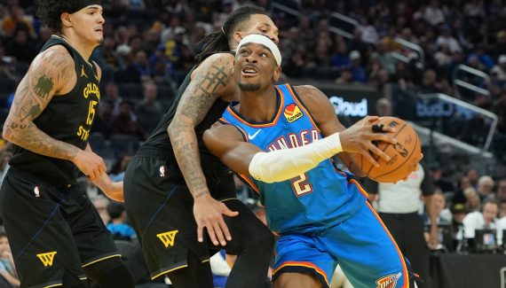Thunder crushes the Warriors stripped of their stars