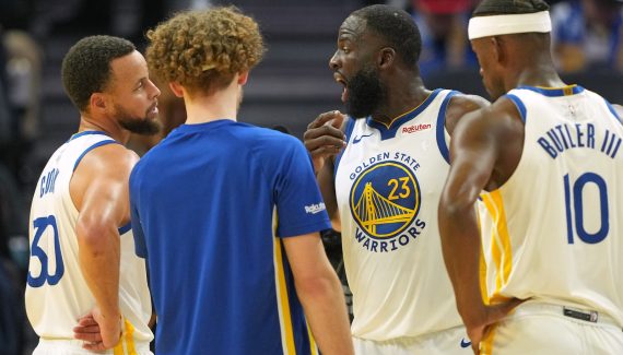 The Warriors finally found their offense