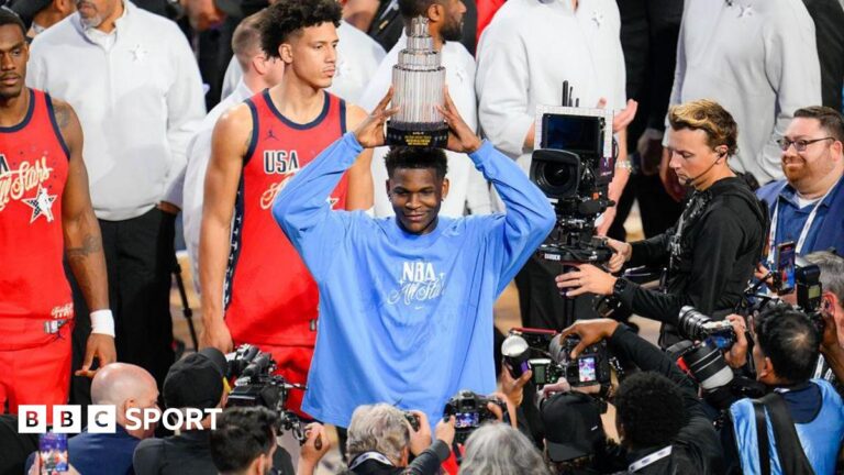 NBA All-Star Game: Anthony Edwards named MVP as Stars beat Strips