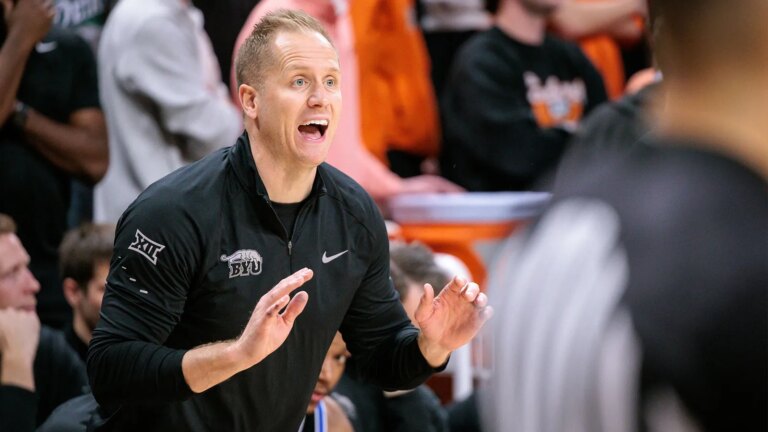 Kevin Young called out Oklahoma State fans for profanity chants during the upset