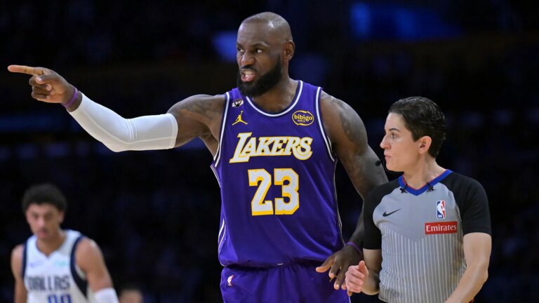 Lakers’ Brony James clowns ‘old**’ LeBron James after historic triple-double