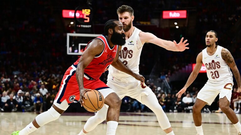 When will James Harden debut with the Cavs?