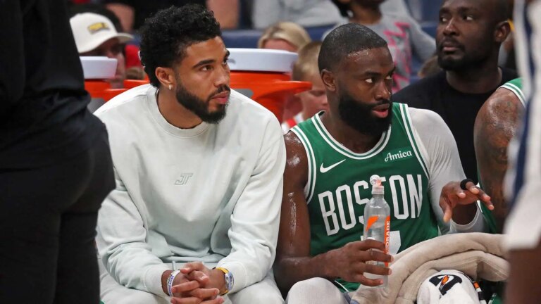 Jaylen Brown shares intriguing Jayson Tatum update amid possible 2025-26 return.