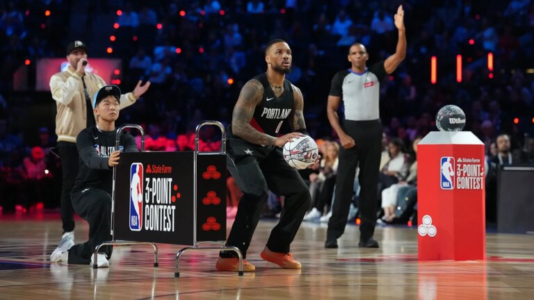 Damian Lillard shows vintage form with 3-point win