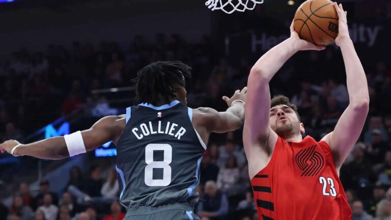 Donovan Clingan is the first Portland player to achieve this crazy stat since Scottie Pippen