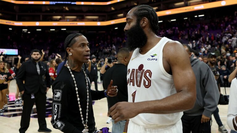 Travis Scott’s NSFV Claim Tears Down Donovan Mitchell, After James Harden Game
