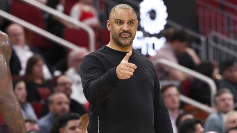 The name Udoka basically tells Pat Riley to push him with the mic drop in the suit