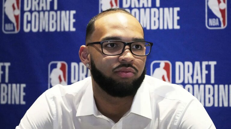 Johnny Broom suffered a torn meniscus during a G-League game