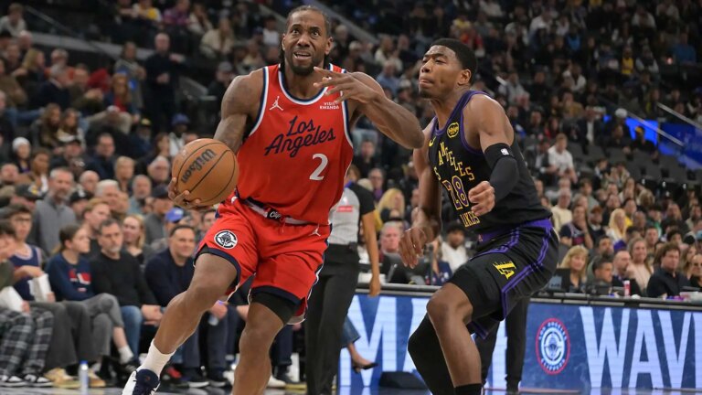 Kawhi Leonard ruled out the Lakers game with an ankle injury