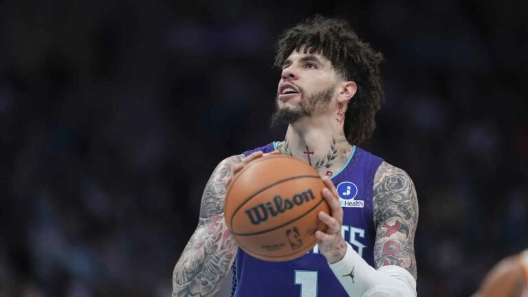 LaMelo Ball was involved in a car accident in Charlotte on Wednesday