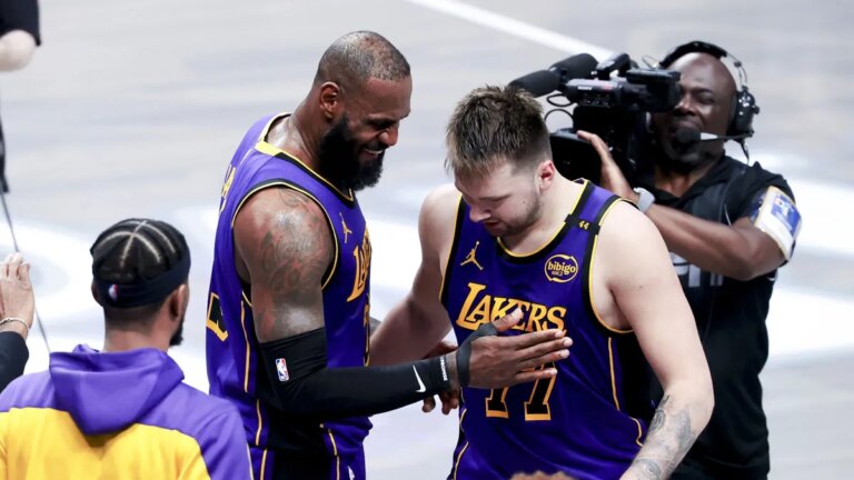 LeBron James points to the same problem with Luka Doncic or Anthony Davis