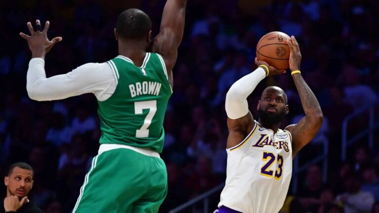 LeBron James talks about Jaylen Brown’s harsh attitude towards Brona