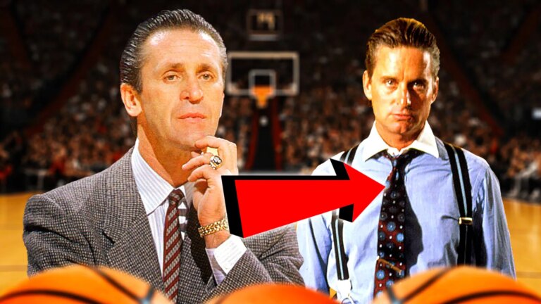Michael Douglas pays tribute to Pat Riley with credit for Gordon Gecko’s hair
