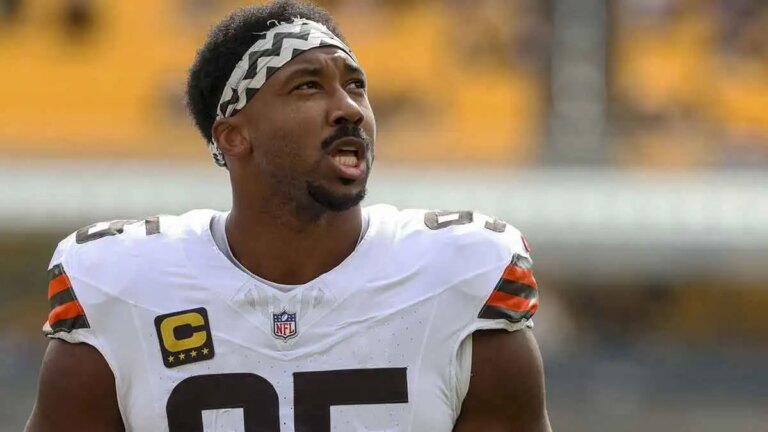 The comparison between Myles Garrett and Giannis’ Puka Nacua will attract the attention of fans