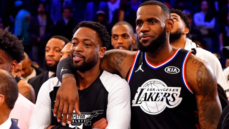 Dwyane Wade edges out LeBron James among the top leaders he’s partnered with in the NBA