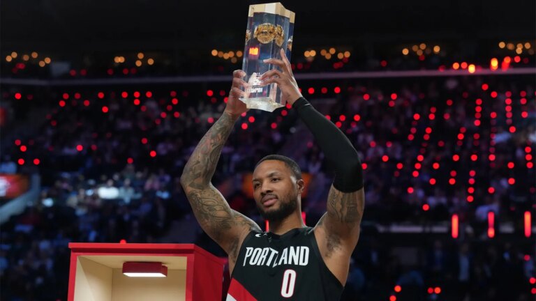 Damian Lillard shows 3-point contest with Stephen Curry, others