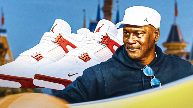 Michael Jordan spotted in the upcoming Nigel Sylvester Air Jordan 4