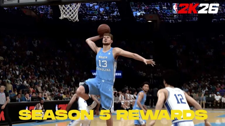 NBA 2K26 Season 5 Rewards for MiCAREER & MiTEAM