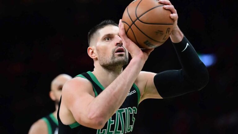Nikola Vucevic’s immediate reaction to an encouraging debut in Boston