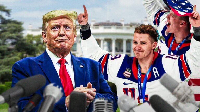 Donald Trump has 5 words for Matthew Tkachuk’s gold medal