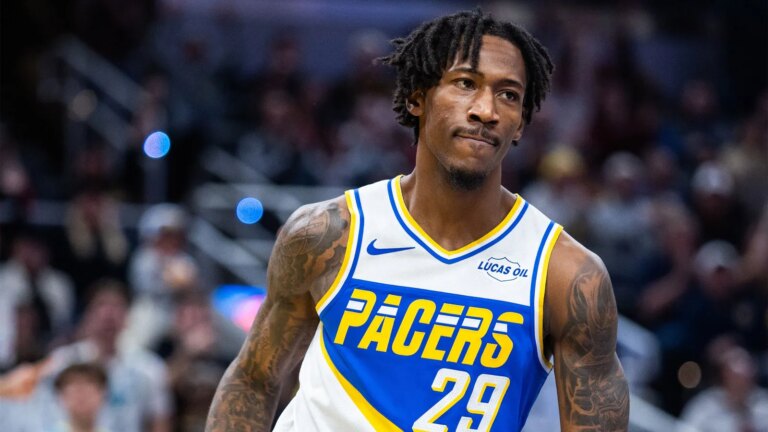 Quenton Jackson throws down a crazy poster dunk during the win over the Nets