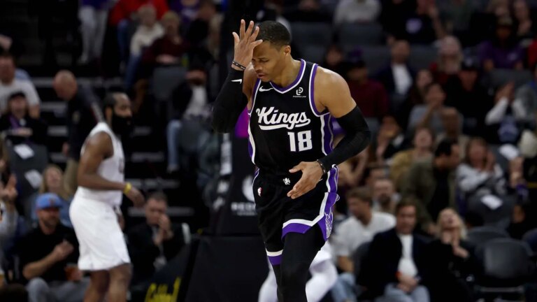 Russell Westbrook is excited after a thunderous comeback