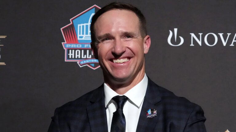 Saints’ Drew Brees praises Sean Payton, Mickey Loomis after HOF induction